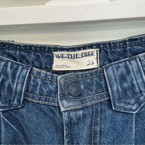 NWT We The Free Top Secret High Rise Jean Shorts Size 26 - Picture 3 of 10